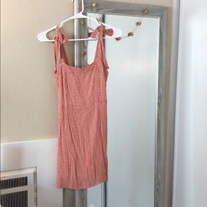 Sage the Label Red and White Tie Dress